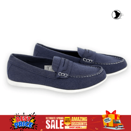 Men's Slip On Loafers,Navy