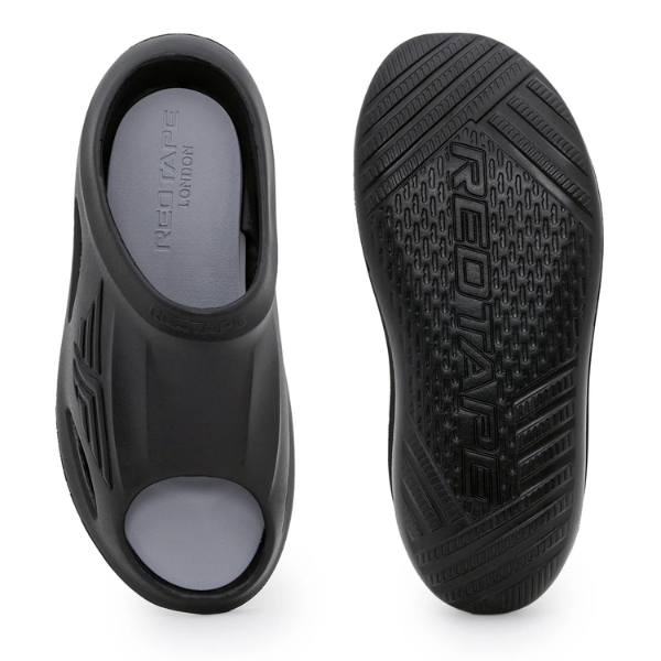 Men’s Casual Sandal - Black - Image 4