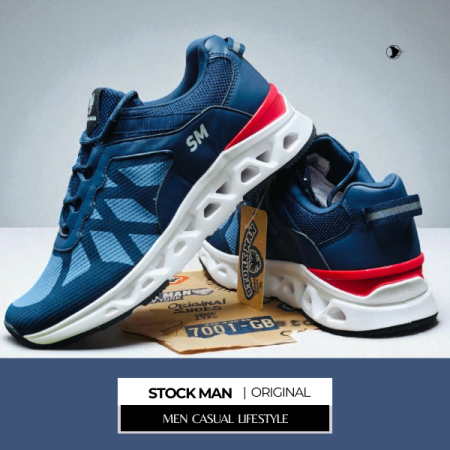 STOCK MAN TRAINERS - BLUE