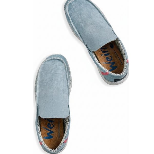 Lightweight Lace Slip on - Sky Blue - Image 3