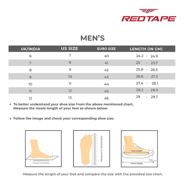 Redtape Highneck Sneakers - White/Blue - Image 2