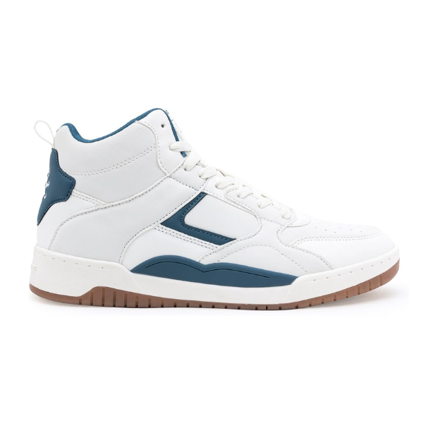 Redtape Highneck Sneakers - White/Blue - Image 4