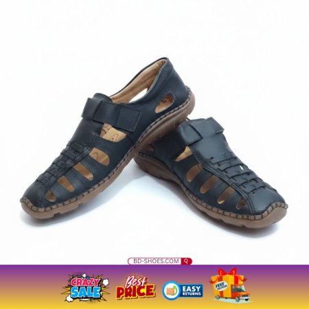 Men’s Premium Genuine Leather Fisherman Sandals - 100% Genuine Leather (Upper), Synthetic Rubber (Outsole). Shop now with free delivery.