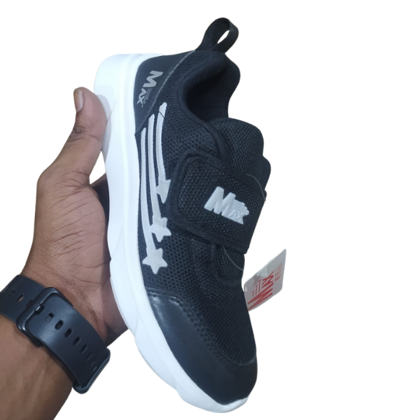 Kids' Athletic Sneaker - Black - Image 2