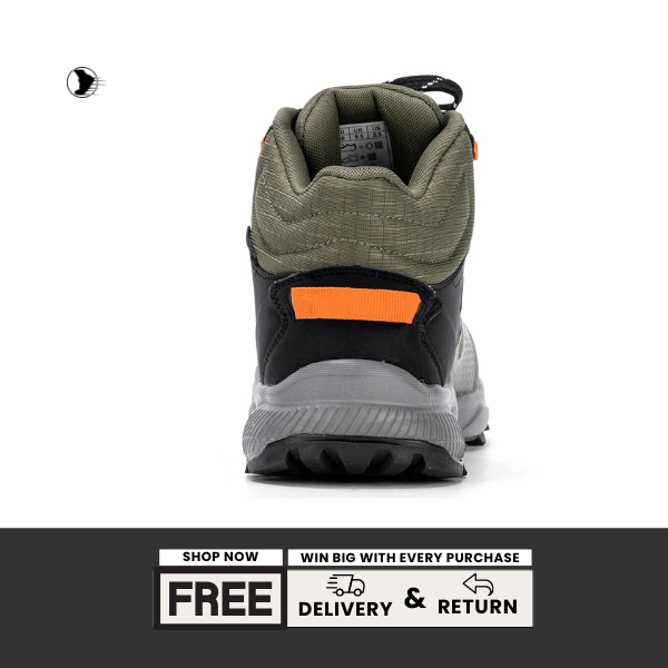 Crivit Highneck Boots - Waterproof - Olive Green - Image 2