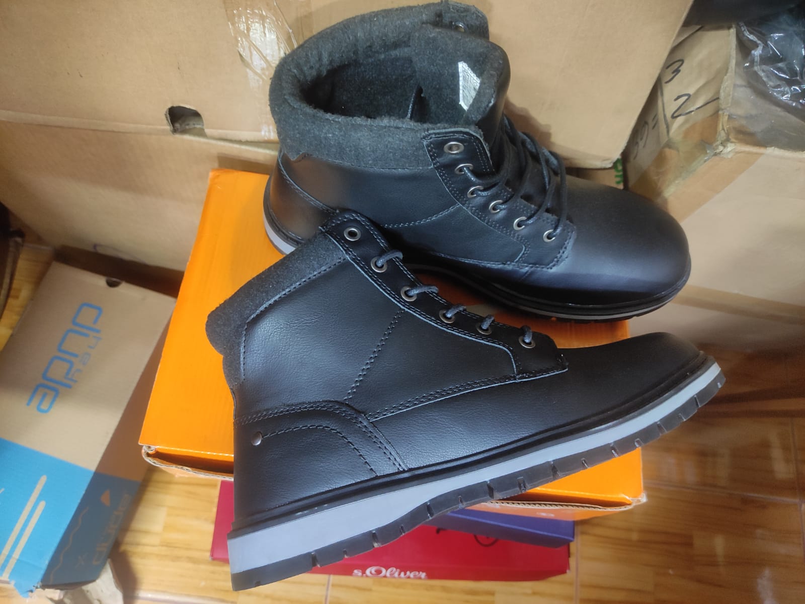 UP2 FASHION BOOT - BLACK - Image 2