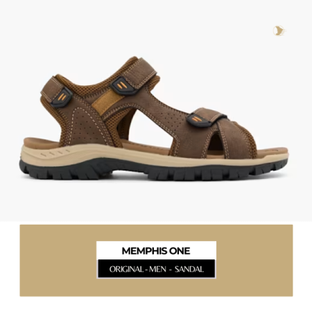Memphis One – Original Men Sandal - Dark Brown