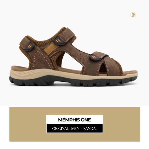 Memphis One – Original Men Sandal - Dark Brown