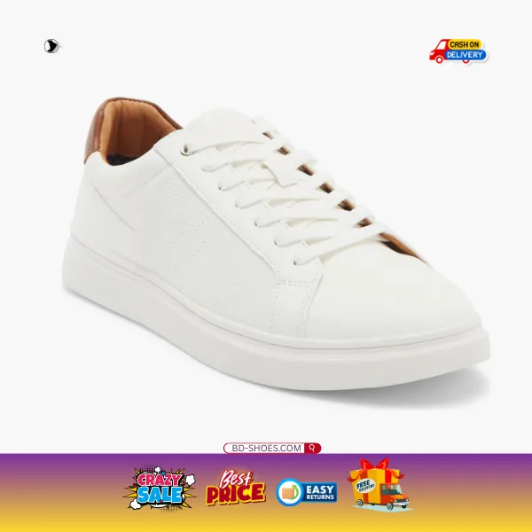 STEVE MADDEN White Sneakers A smooth, durable black upper that offers a high-end look with easy maintenance. Shop now with Free Delivery!