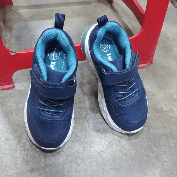 These sneakers are designed to handle everything from the classroom to the playground with a focus on comfort and ease of use.