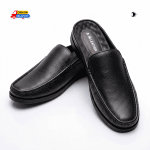 Premium Genuine Leather Half-Loafers, perfect for Semi-formal events, office wear, traditional ceremonies, and smart-casual outings