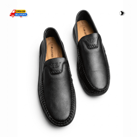 Classic Men’s Genuine Leather Slip-On Loafers 100% Genuine Leather upper for durability and a polished look. SHop now with Free Delivery.