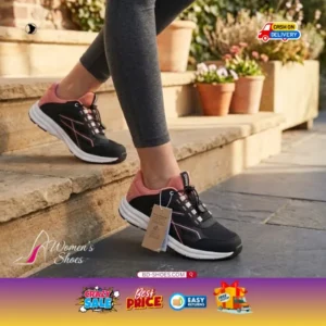 Crivit Women's Lightweight Mesh Athletic Sneakers - Walking, gym workouts, light jogging,running or everyday casual wear. Shop now with Free Delivery!