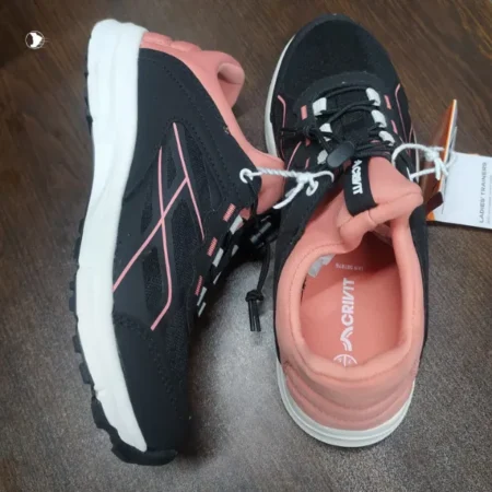 Crivit Women's Lightweight Mesh Athletic Sneakers - Walking, gym workouts, light jogging,running or everyday casual wear. Shop now with Free Delivery!