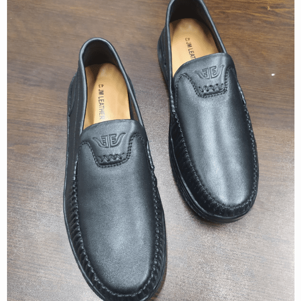 Classic Men’s Genuine Leather Slip-On Loafers 100% Genuine Leather upper for durability and a polished look. SHop now with Free Delivery.